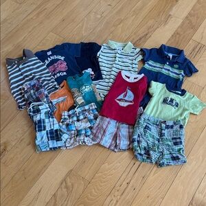 Mixed Baby Boy/Toddler Clothing Bundle/Lot 12-18 months 14 pieces